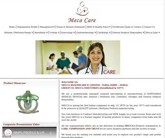 MHplindia.com(Mecca Healthcare) Screenshot