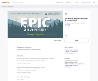 MHPpmedstaffevent.com(Eventbrite) Screenshot