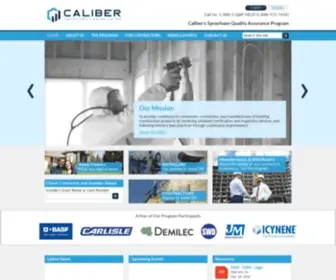 Mhqap.com(Caliber's Sprayfoam Quality Assurance Program) Screenshot