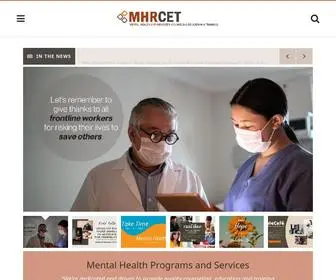 MHrcet.org(Mental Health and Recovery Counseling Education & Training) Screenshot