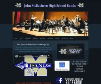 MHsband.org(McEachern High School Bands) Screenshot