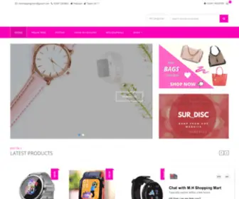 MHshoppingmart.com(M.H Shopping Mart) Screenshot