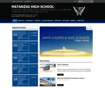 MHspirates.com(Matanzas High School) Screenshot