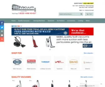 Mhvacuum.com(MH Vacuums) Screenshot