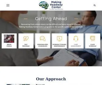 MHwcenter.org(For Brain Injury Recovery) Screenshot