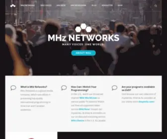 MHznetworks.com(MHz Networks) Screenshot
