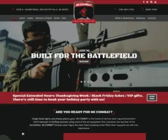 MI-Combat.com(Mi-Combat Tactical Laser Tag) Screenshot