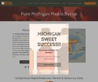 MI-Maplesyrup.com(MMSA) Screenshot