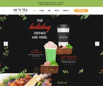 MI-N-Tea.com(Banh Mi and Bubble Tea) Screenshot