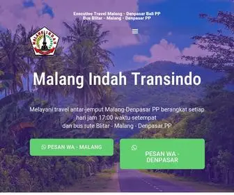 MI-Trans.id(Melayani travel antar jemput rute Malang Denpasar Bali dan bus rute Jember) Screenshot