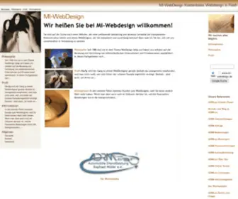 MI-Webdesign.de(MI-WebDesign die Designer von) Screenshot