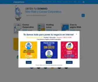 MI.com.co(El Dominio) Screenshot