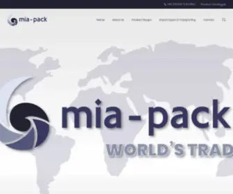 Mia-Pack.com(Mia-Pack Trade Co) Screenshot