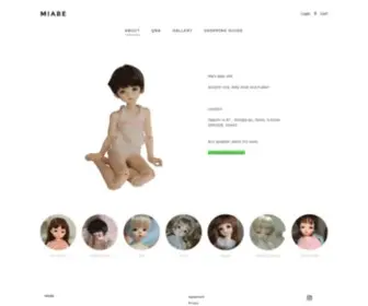 Miabedoll.com(미아돌) Screenshot