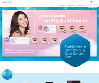 Miacare.com.sg(Contact Lenses) Screenshot