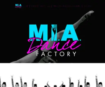 Miadancefactory.com(MIA DANCE FACTORY) Screenshot