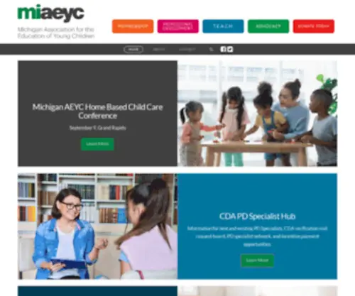 Miaeyc.org(Home) Screenshot