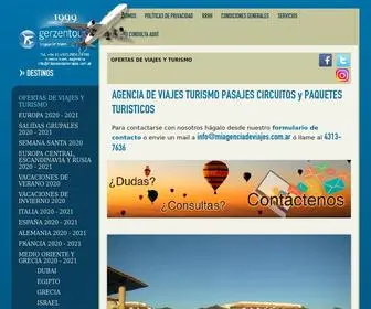 Miagenciadeviajes.com.ar(España) Screenshot