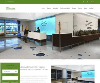 Miahotel.com(Miami International Airport Hotel) Screenshot