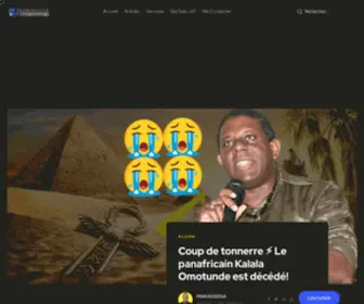 Miakassissa.com(Le Blog De L’Entrepreneur Kongo) Screenshot