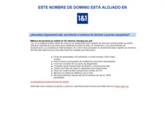 Mialojamiento.es(Alojamiento Web 1&1) Screenshot