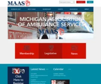 Miambulance.org(Michigan Association of Ambulance Services) Screenshot