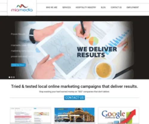 Miamedia.com.au(Local Internet Marketing Made Easy) Screenshot