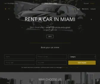 Miami-Auto-Rent.com(Аренда авто в Майами) Screenshot