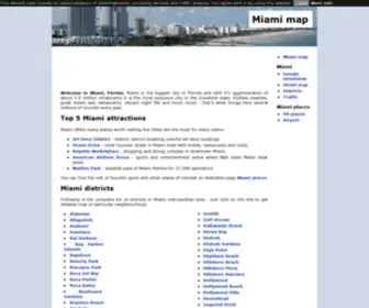 Miami-Maps.com(Miami map) Screenshot