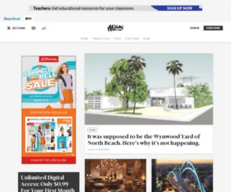 Miami.com(Your guide to Miami and South Florida) Screenshot