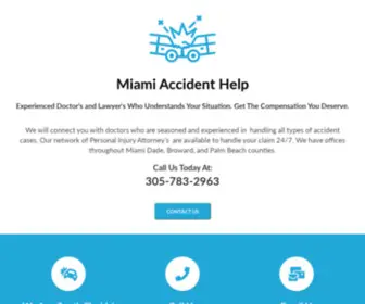 Miamiaccidenthelp.com(Miami Accident Help) Screenshot