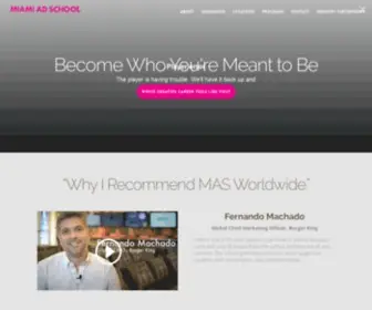 Miamiadschool.com(Best Advertising Schools Worldwide) Screenshot