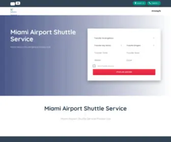 Miamiairportshuttle.net(HATA) Screenshot