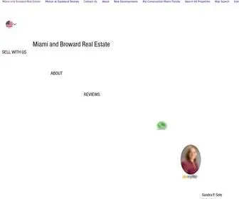 Miamiandbrowardrealestate.com(Homes For Sale) Screenshot