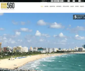 Miamibeach560.com(Miami Beach 560 Official Website) Screenshot