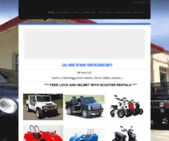 Miamibeachscooterental.com(Scooter Sales) Screenshot