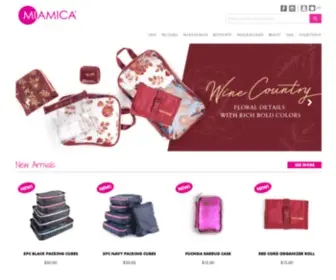 Miamica.com(Shop for our Trendy and Chic travel accessories for women) Screenshot