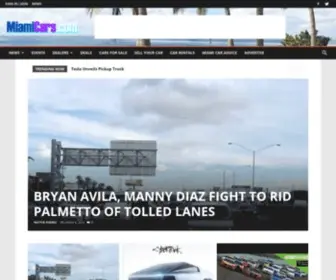 Miamicars.com(Miami’s) Screenshot
