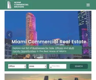 Miamicommercial.us(Our company) Screenshot