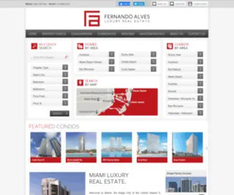 Miamicondoplus.com(Miami Homes for Sale) Screenshot