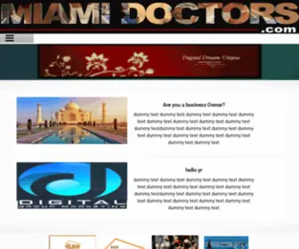 Miamidoctors.com(Miami Doctors) Screenshot