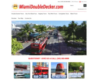 Miamidoubledecker.com(Miami Double Decker) Screenshot