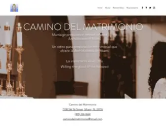Miamifamilylife.org(Camino del Matrimonio) Screenshot