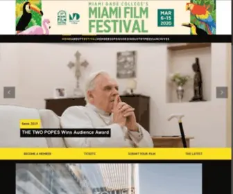 Miamifilmfestival.com(Miami Film Festival) Screenshot