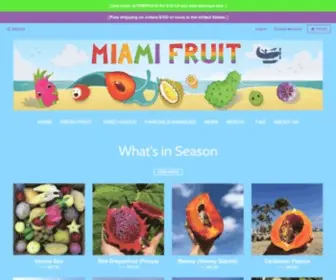 Miamifruit.org(Miami Fruit) Screenshot