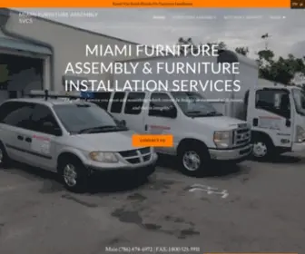 Miamifurnituresassembly.com(Miami Furniture Assembly) Screenshot