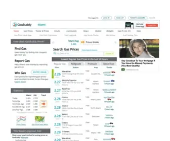 Miamigasprices.com(Miami Gas Prices) Screenshot