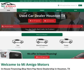 Miamigomotors.com(Used Car Lots In Houston) Screenshot