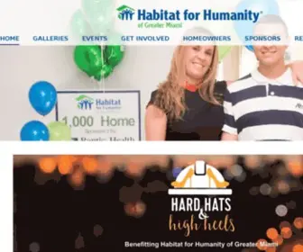 Miamihabitat.org(Habitat for Humanity of Greater Miami) Screenshot