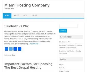 Miamihost.net(The Best Host) Screenshot